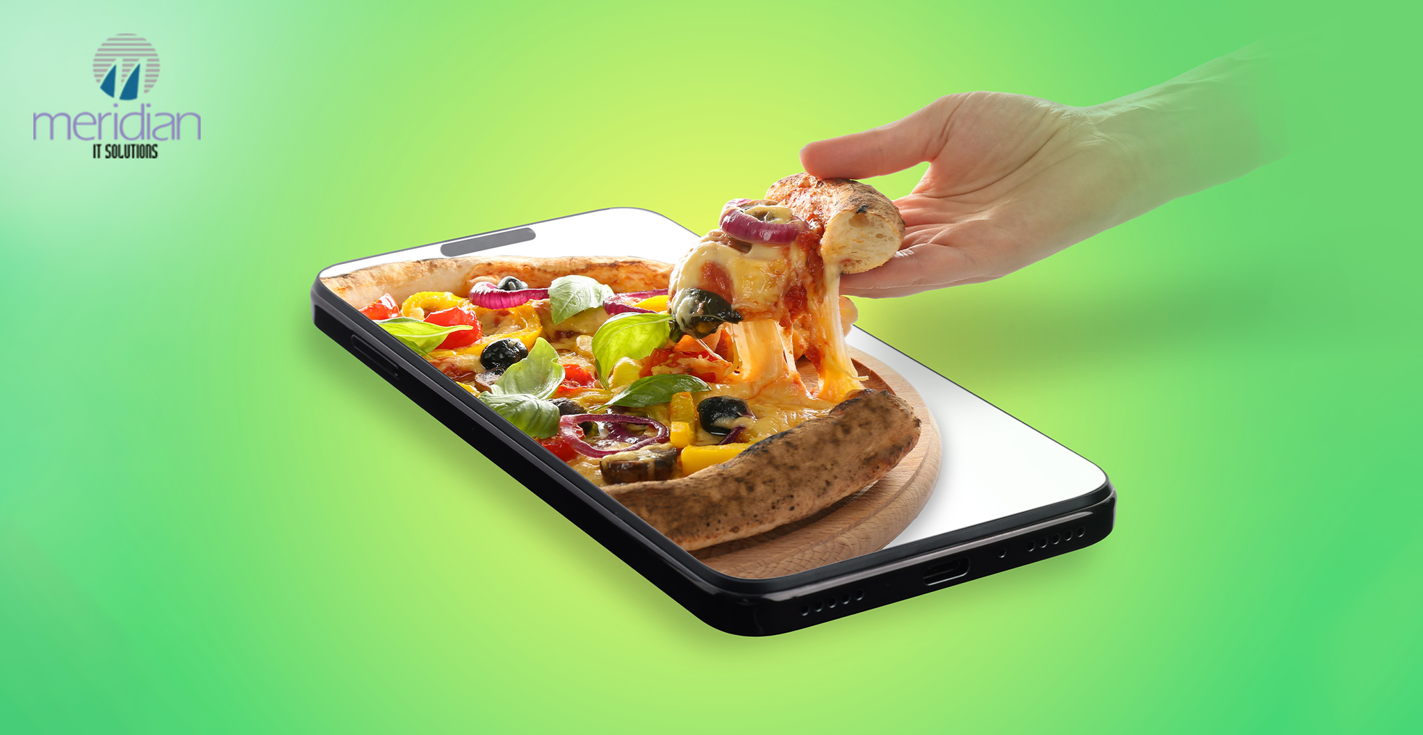 Pizza order via White Label Delivery Platform